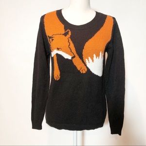** H&M Divided Fox Sweater Size XS